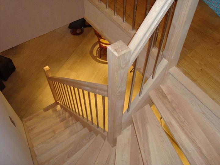 Création d'escaliers en bois Joyeuse