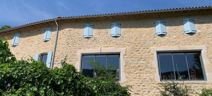 Battants en bois Joyeuse